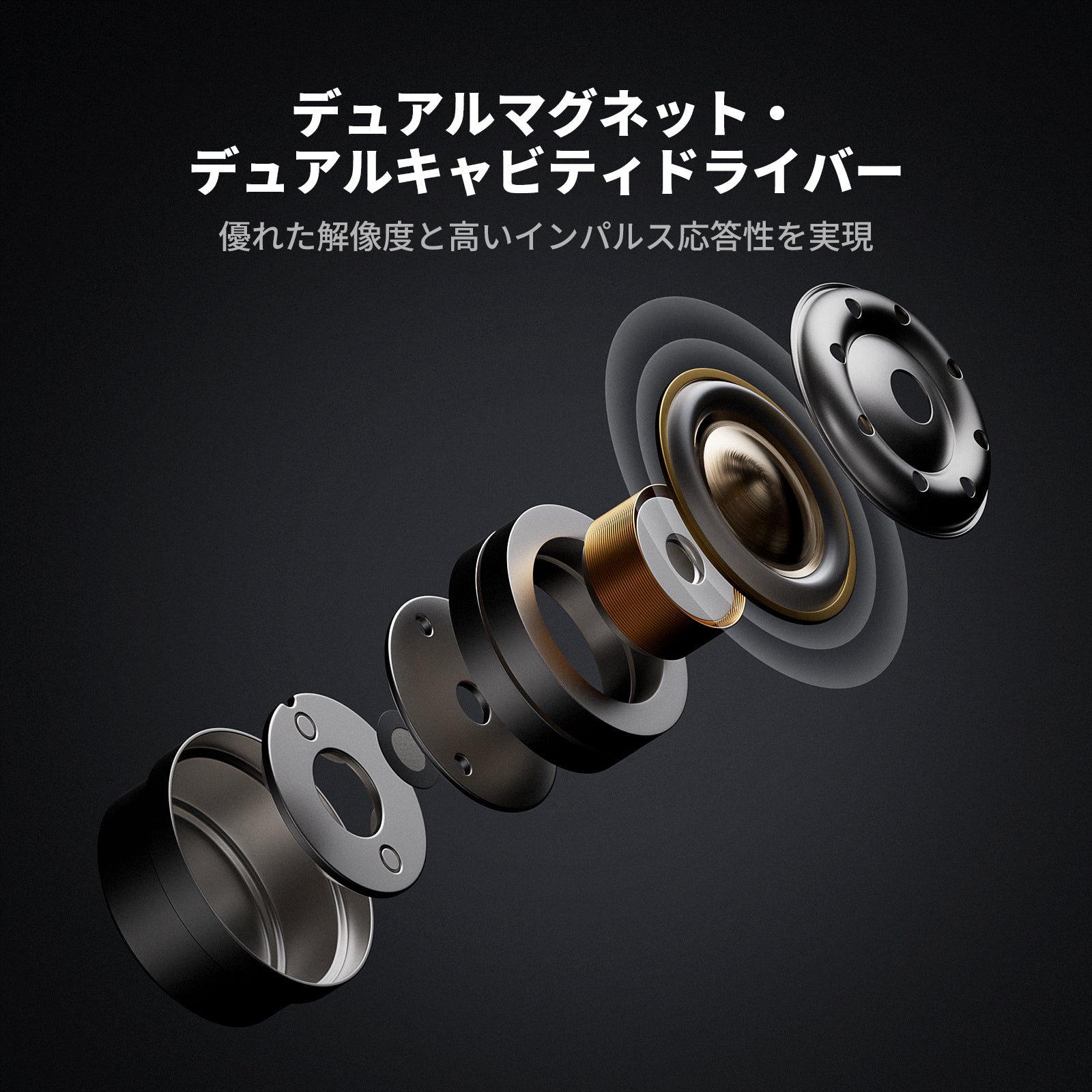 2026 VGP受賞】Fosi Audio IM4オープンバック型IEMイヤホン インイヤー
