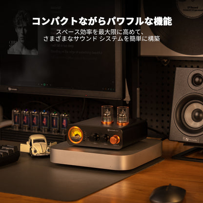 Fosi Audio MC331 真空管インテグレーテッドアンプ DAC付き