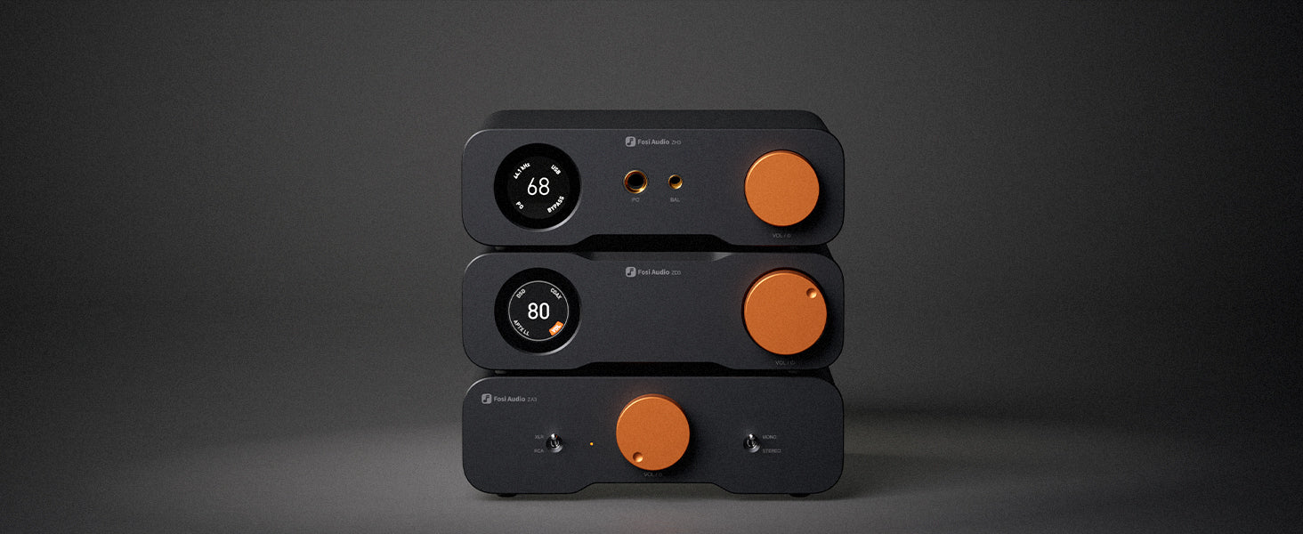 Fosi Audio ZH3 DAC ヘッドホンアンプ – Fosi Audio Japan