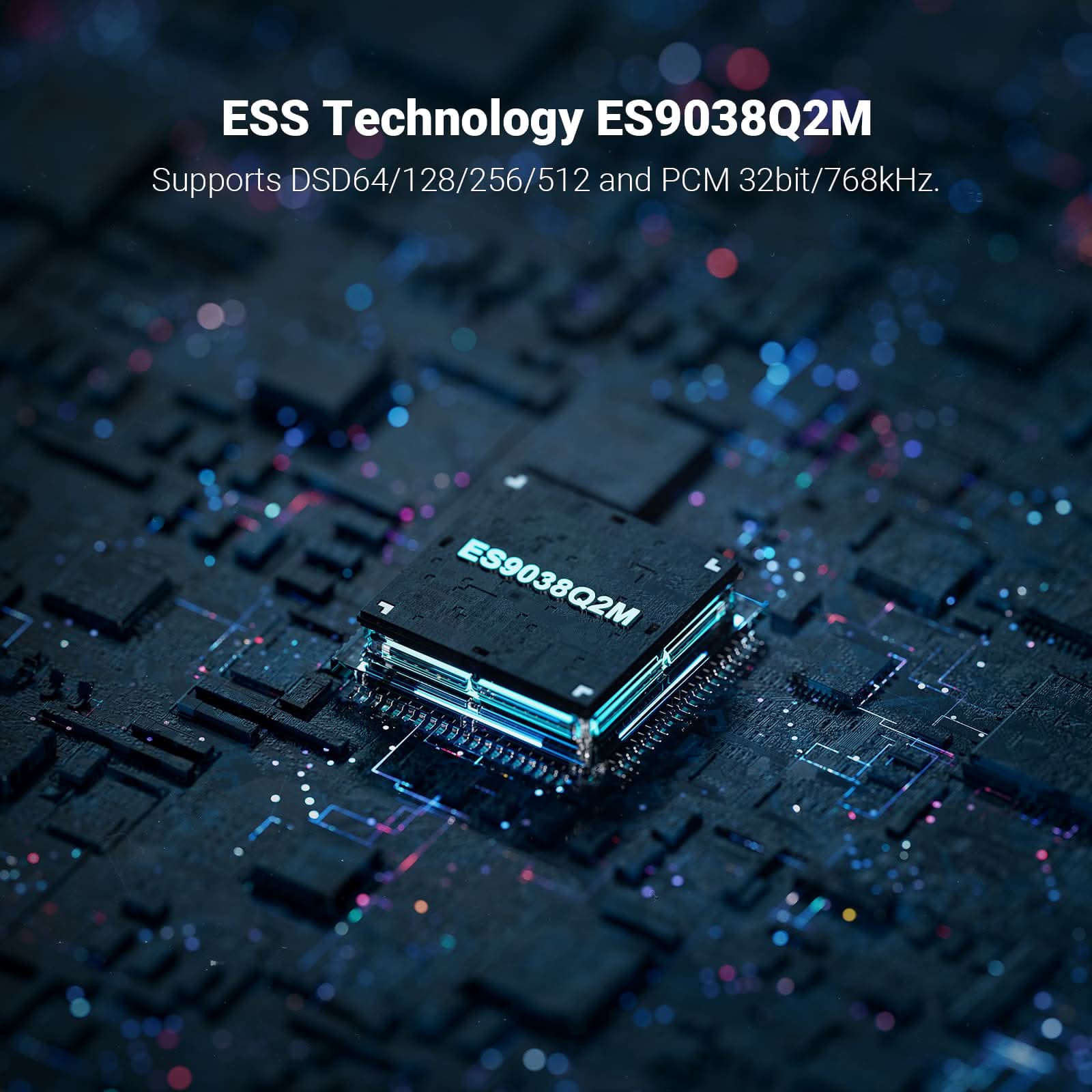 Fosi Audio DS1 ヘッドホンアンプ DAC DSD512対応 ポータブル 高音質3.5mm 4.4mm