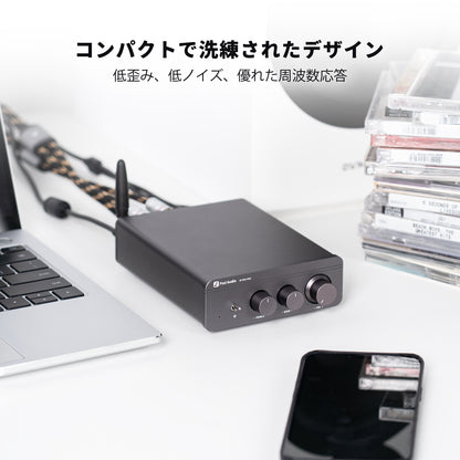 Fosi Audio BT20A Pro Bluetooth 5.0 パワーアンプ 300W×2 32V