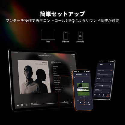Fosi Audio S3 HiFiミュージックストリーマー DAC プリアンプ