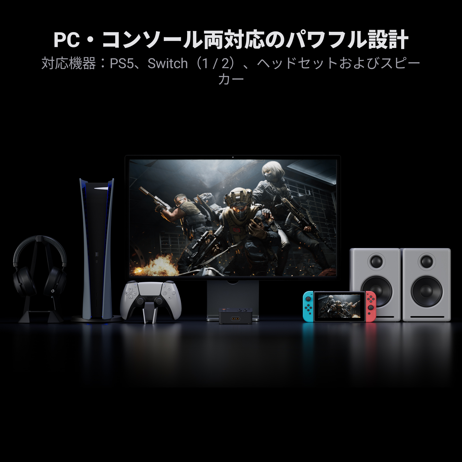 Fosi Audio C3 ゲーミングDAC