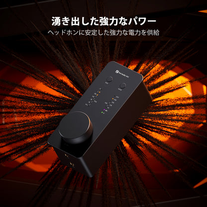 Fosi Audio SK02 DAC アンプ 小型 ヘッドホンアンプ