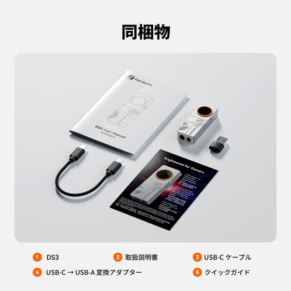Fosi Audio DS3 DAC ヘッドホンアンプ