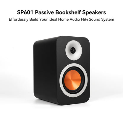 Fosi Audio SP601 ブックシェルフ型パッシブスピーカー