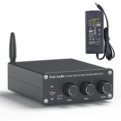Fosi Audio BT20A Bluetooth 5.0 パワーアンプ