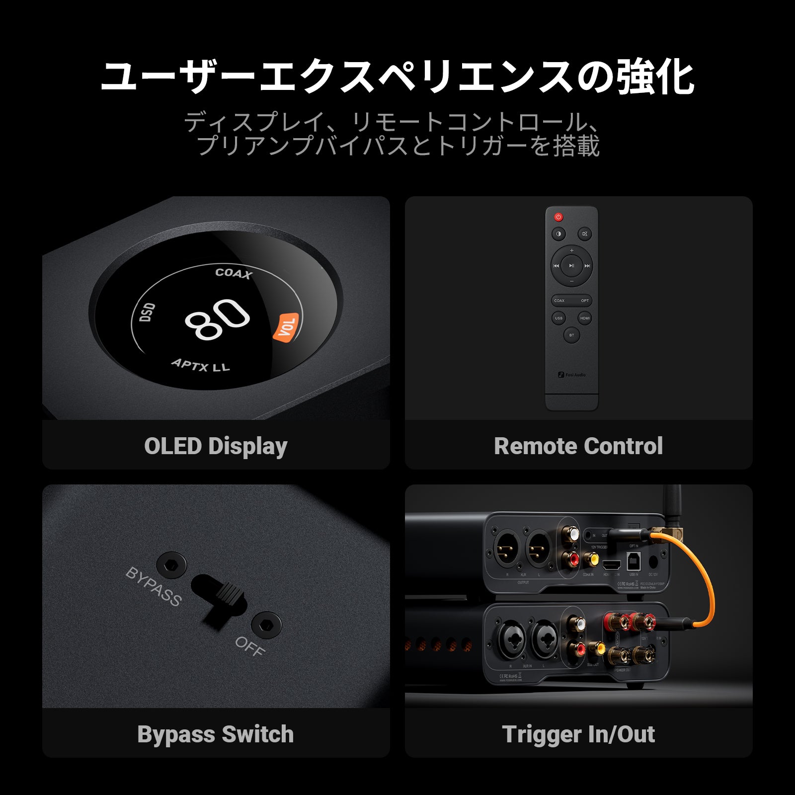 Fosi Audio ZD3 フルバランス デスクトップ DAC