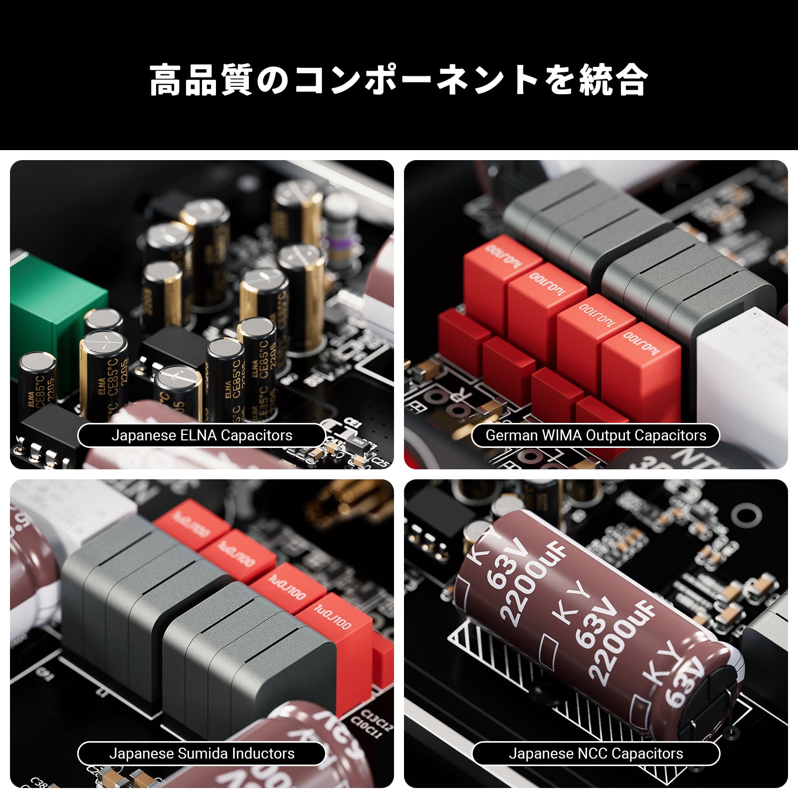 Fosi Audio V3 Hi-Fi パワーアンプ