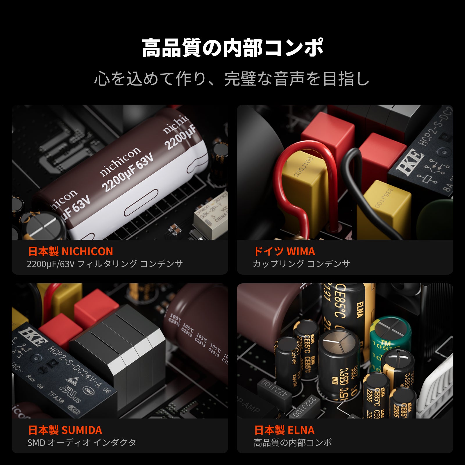 Fosi Audio V3 Mono 240Wモノラルパワーアンプ デジタルアンプ