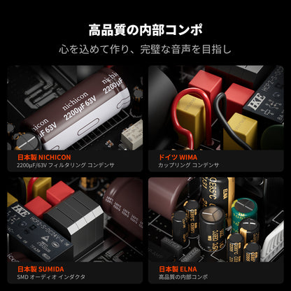 Fosi Audio V3 Mono 240Wモノラルパワーアンプ デジタルアンプ