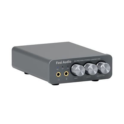 Fosi Audio K5 Pro ゲーミング DAC ヘッドホンアンプ