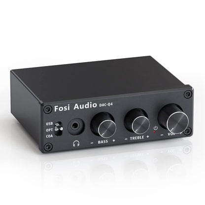Fosi Audio Q4 DAC ヘッドフォンアンプ 小型